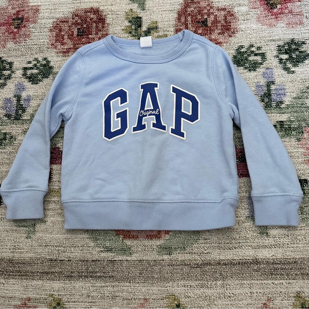 GAP Kids Light Blue Sweatshirt